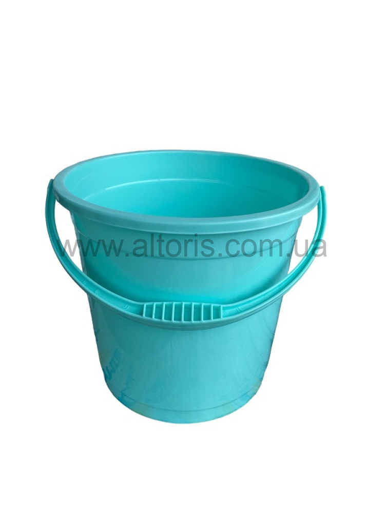ведро пластмассовое R-Plastic - 10 л мята