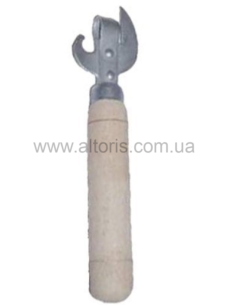 ключ консервный /С/ - с деревянной ручкой 16 см.