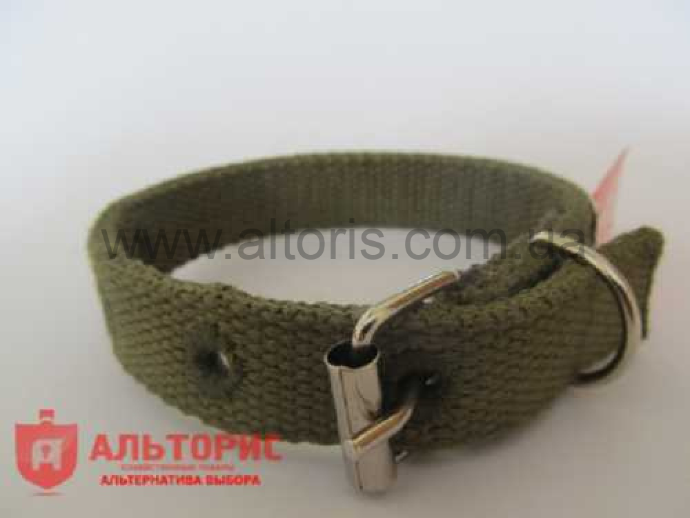 ошейник брезентовый STIFF - 30мм двойной, ЭКОНОМ