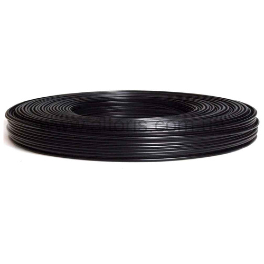 Кабель телевизионный - черный  RG6U 1.02mm(48 жил)100м