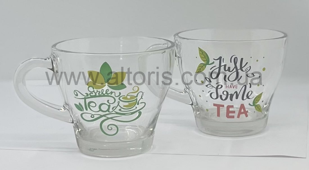 кружка стекло "Morocco Line" Gallery - 230 мл "Tea"
