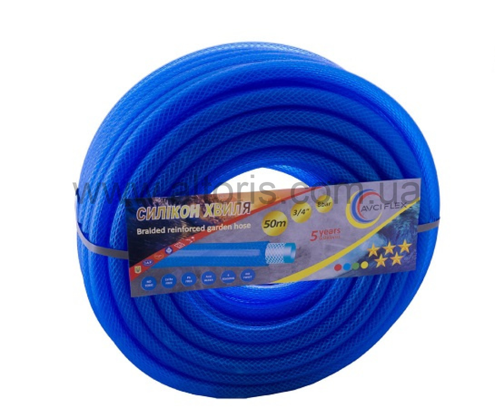 шланг полив. Софт "Силікон Хвиля" - 3/4"50м