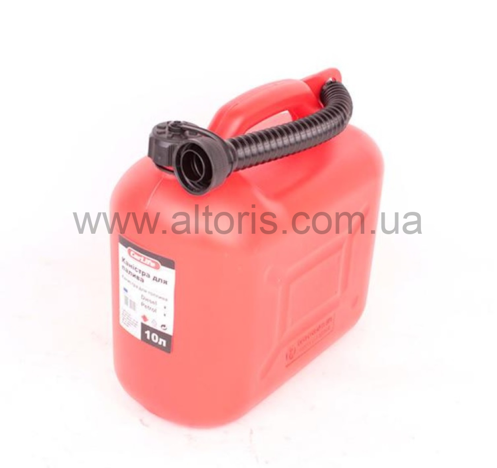 канистра для топлива CARLIFE - 10 л с лейкой