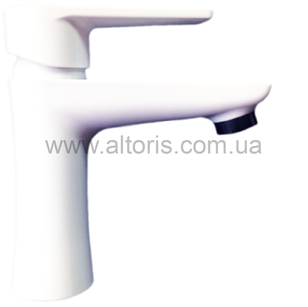 смеситель для кухни пластик PERFEKT - Fokus белый