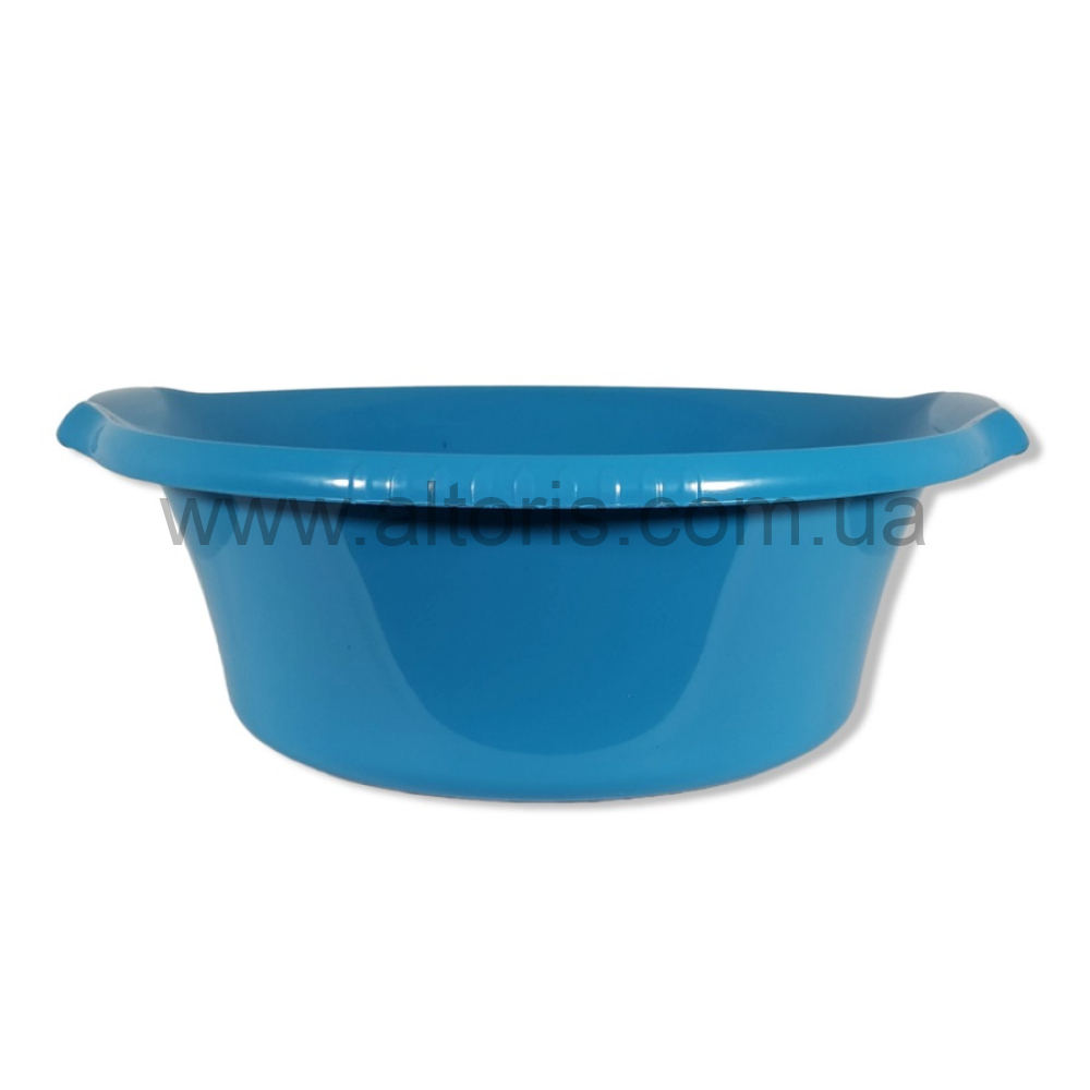 миска пластмассовая Полимерагро - 24л пищевая Голубой