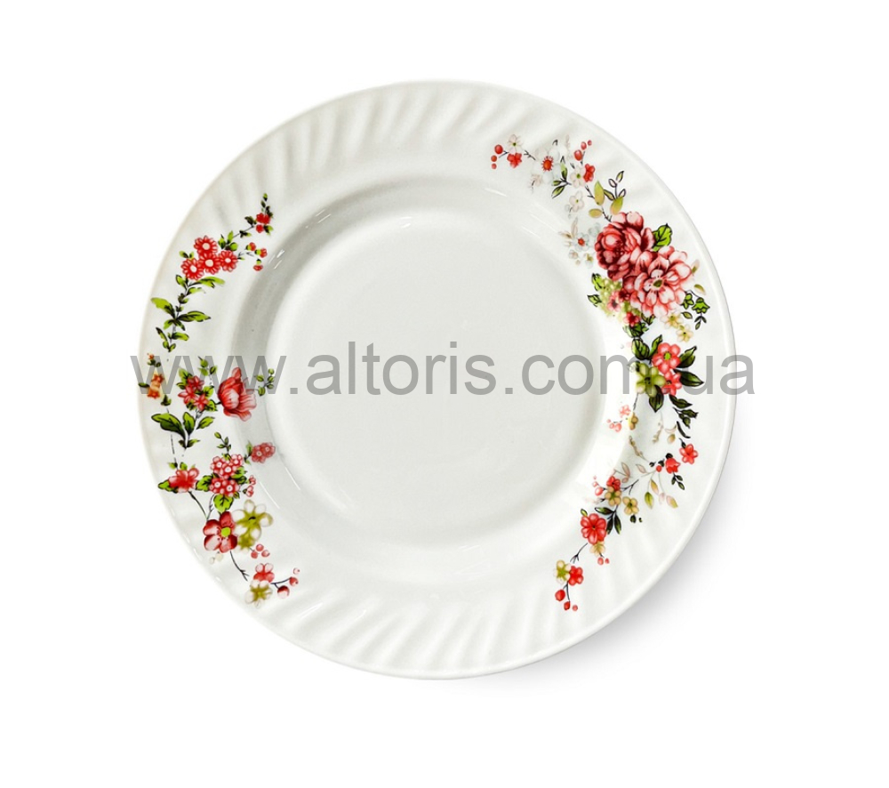 Тарелка мелкая стеклокерамика S&T - №7 Веснянка 30057-01-15035