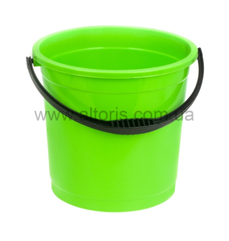 ведро пластмассовое R-Plastic - 10 л салатовое