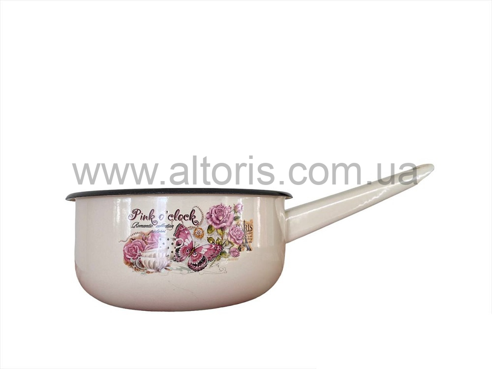 ковш эмаль НМ 1,5л/2 21082/2 - Время розового (молочная)