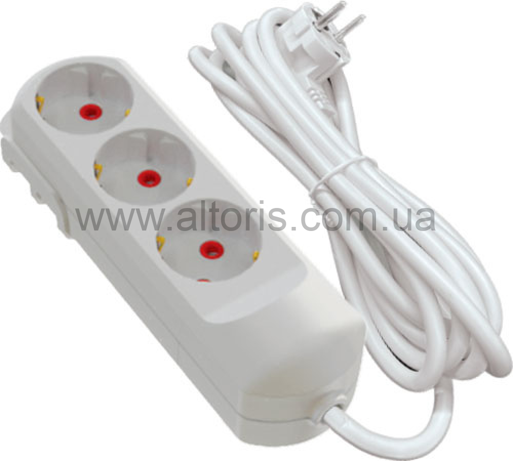 удлинитель Neomax - 3 гн 5 м с зазем. NX501305