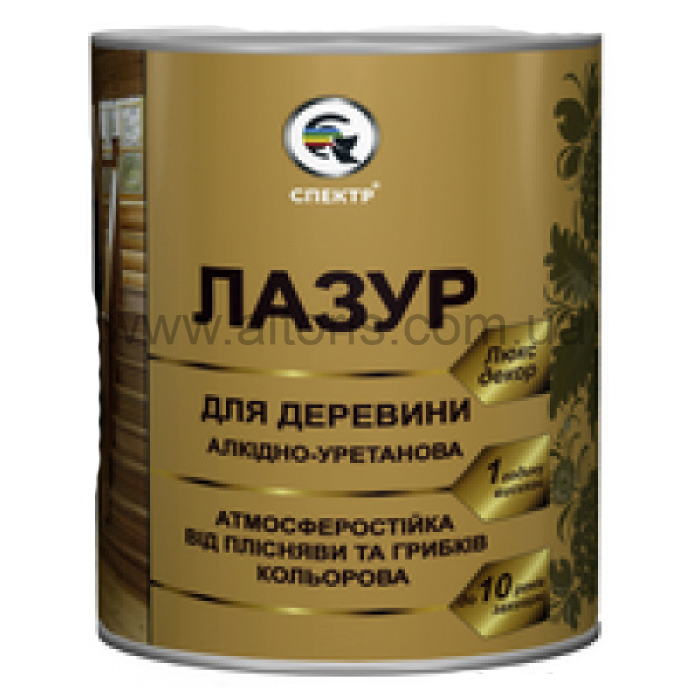 лак декор-защита для дерева 0,675кг - дуб