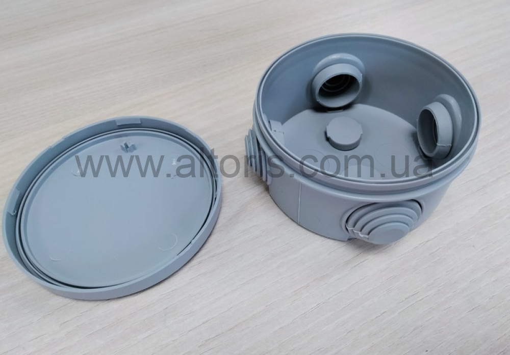 коробка распределительная Neomax - гереметичная круглая , наруж D=80x45мм