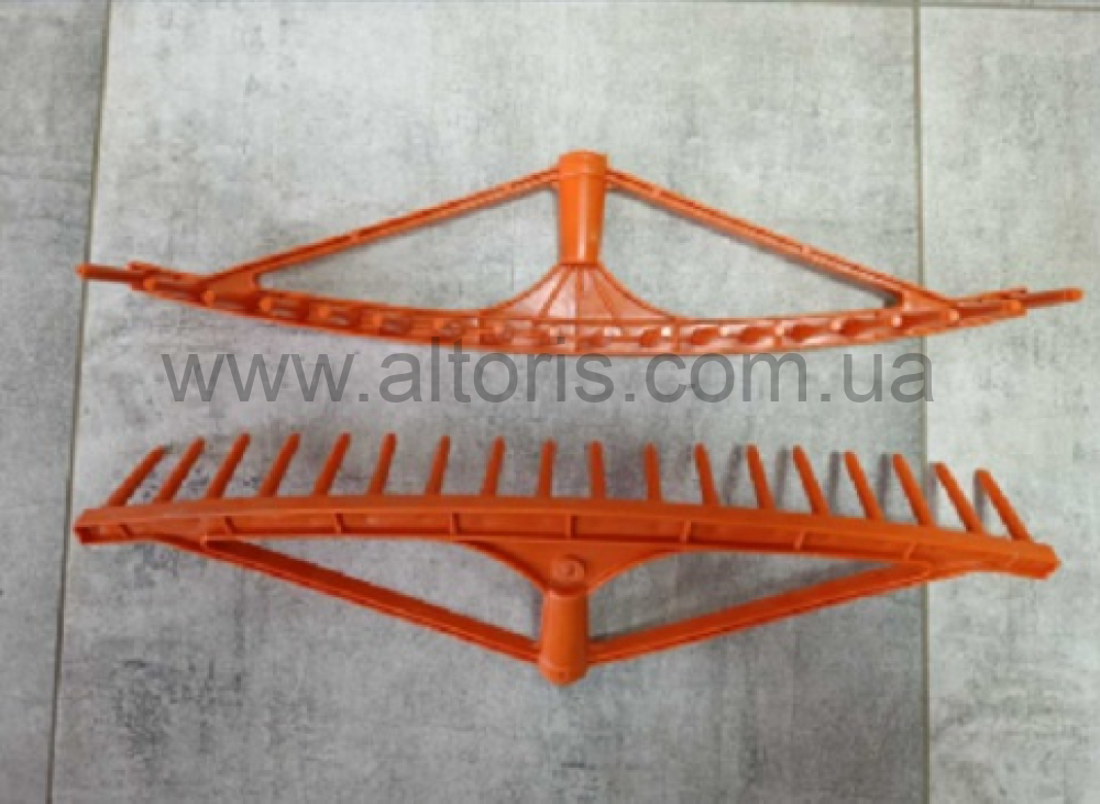 грабли  пластмас АВС - 18 зуб. круглый зуб