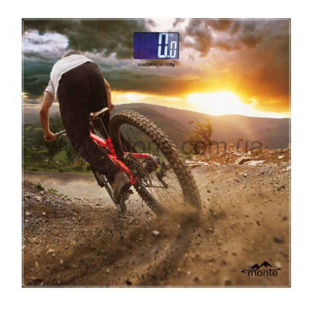 весы напольные MONTE - 180кг.вело 6011-5 MT