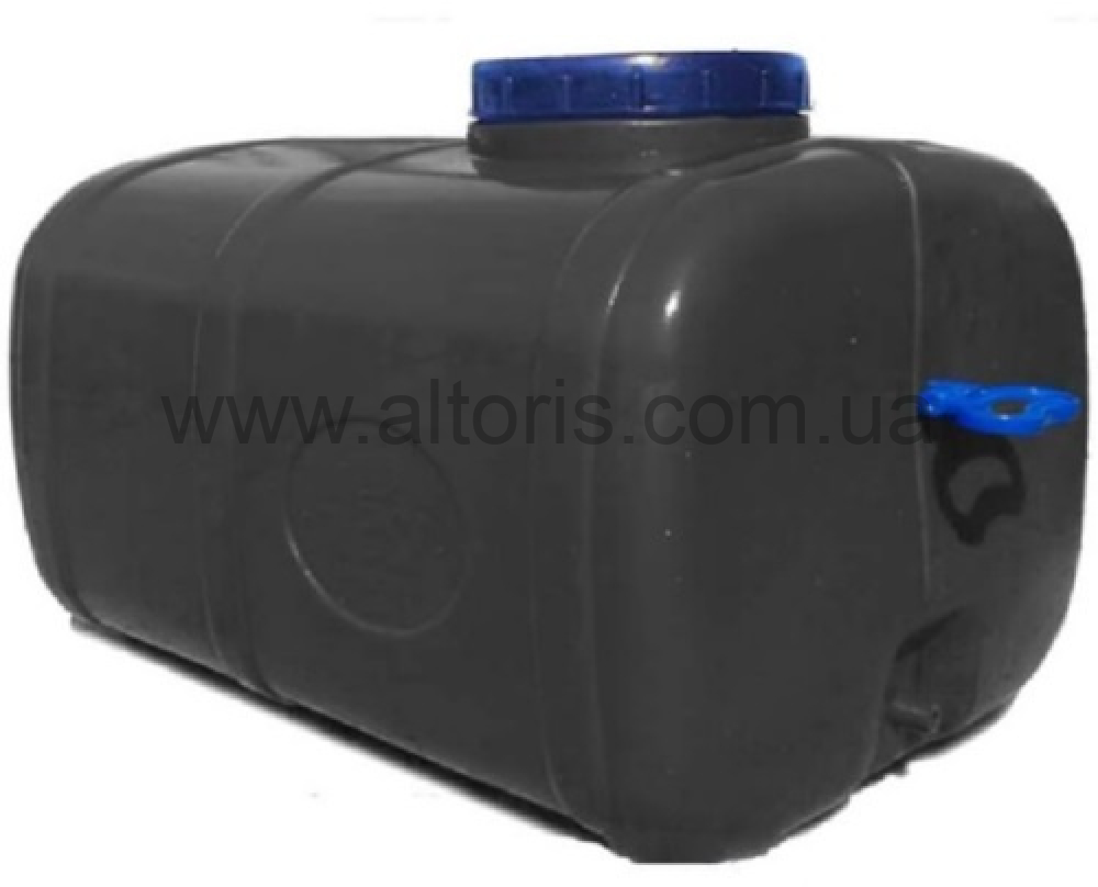 емкость техническая ЕВРО ПЛАСТ - 125л квадрат.черная