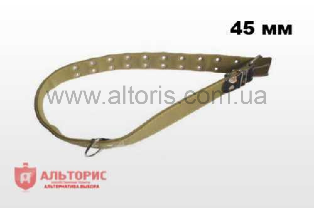 Ошейник брезентовый - 45мм двойной КРС
