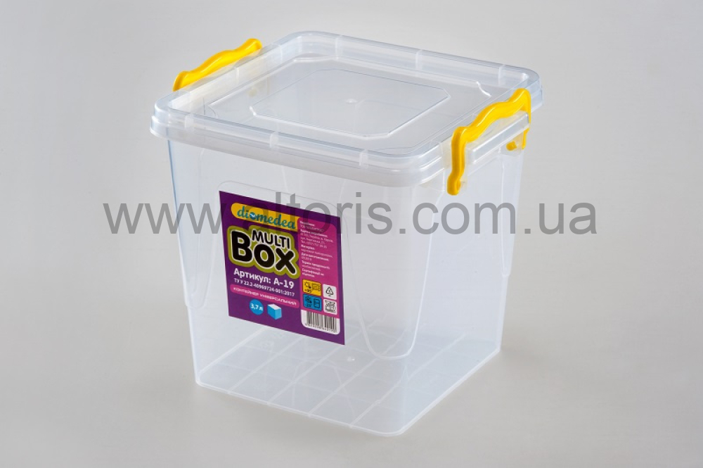 контейнер пластик MULTI BOX - 3,7л №19