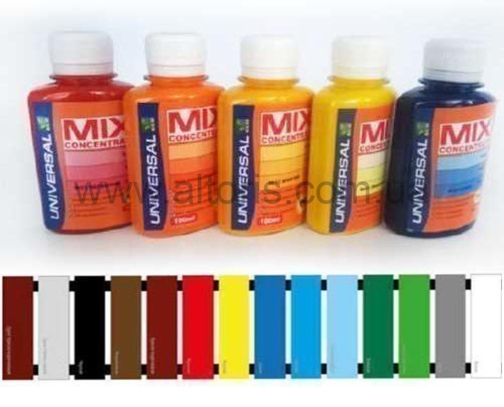 колеровочная паста "MIX" 100 мл - голубой