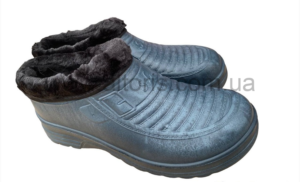 галоши Кросс мужские  - (В11) р.41-46(6 пар) теплые синии