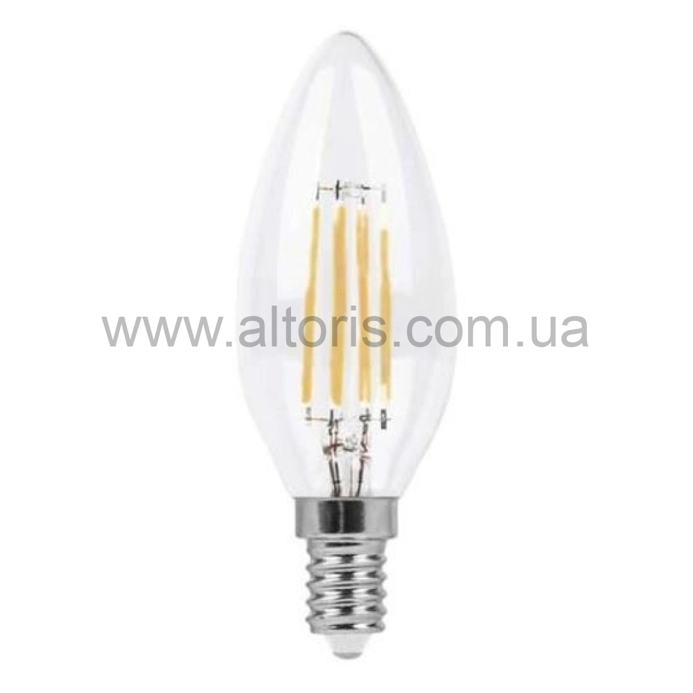 Лампа LED ECOLUX - 6W 3000K E14 свеча