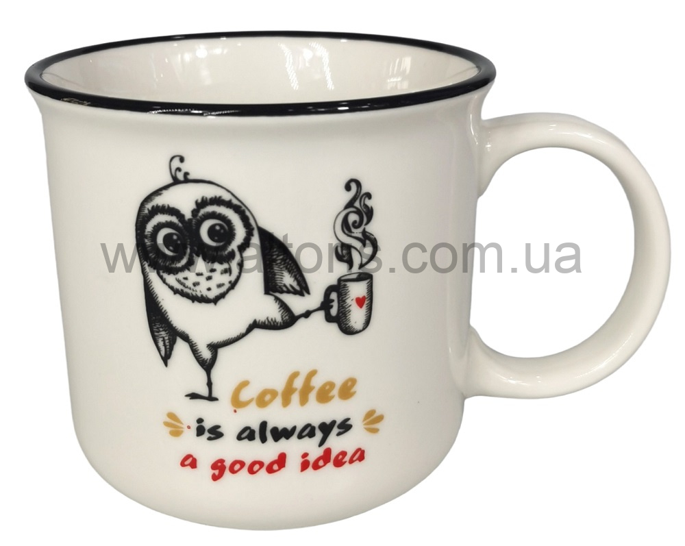 чашка керам LIMITED EDITION - OWLET В /380 мл (JSD08)