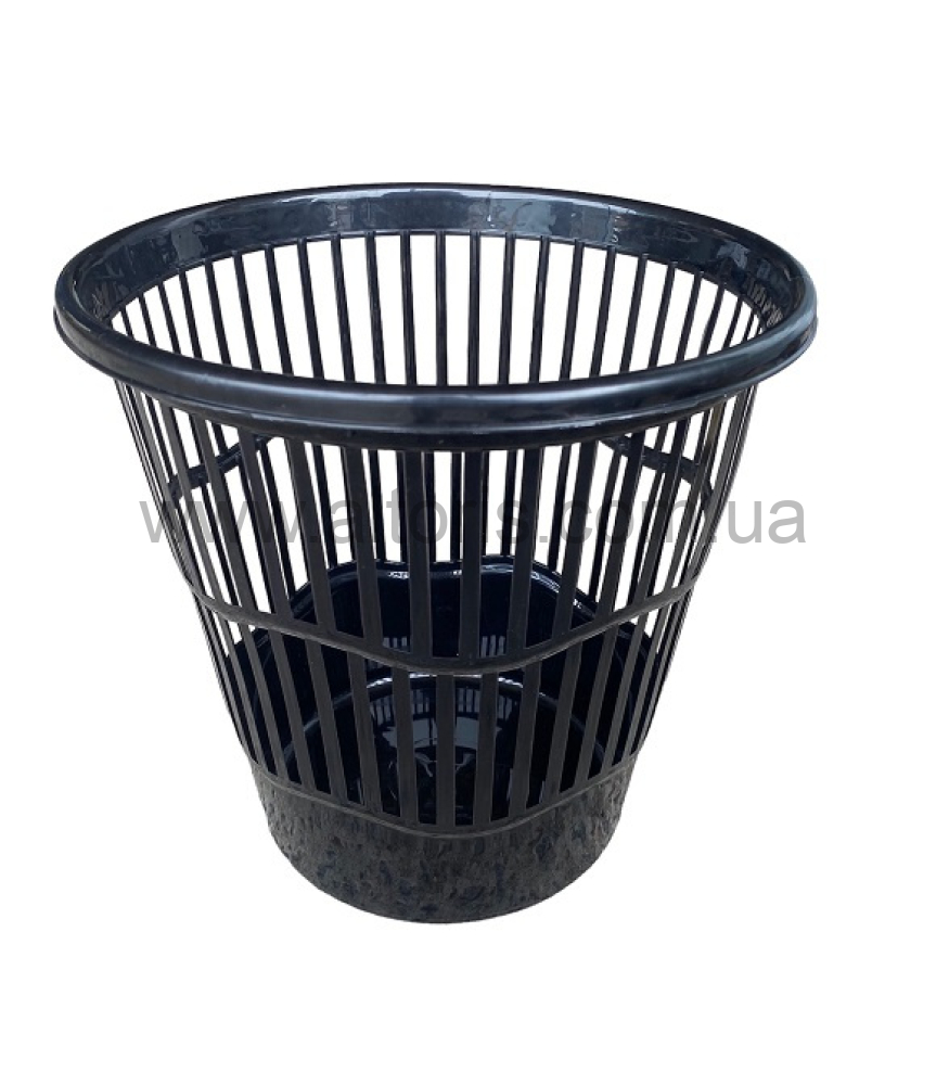 корзина для мусора Ал-Пластик - черный