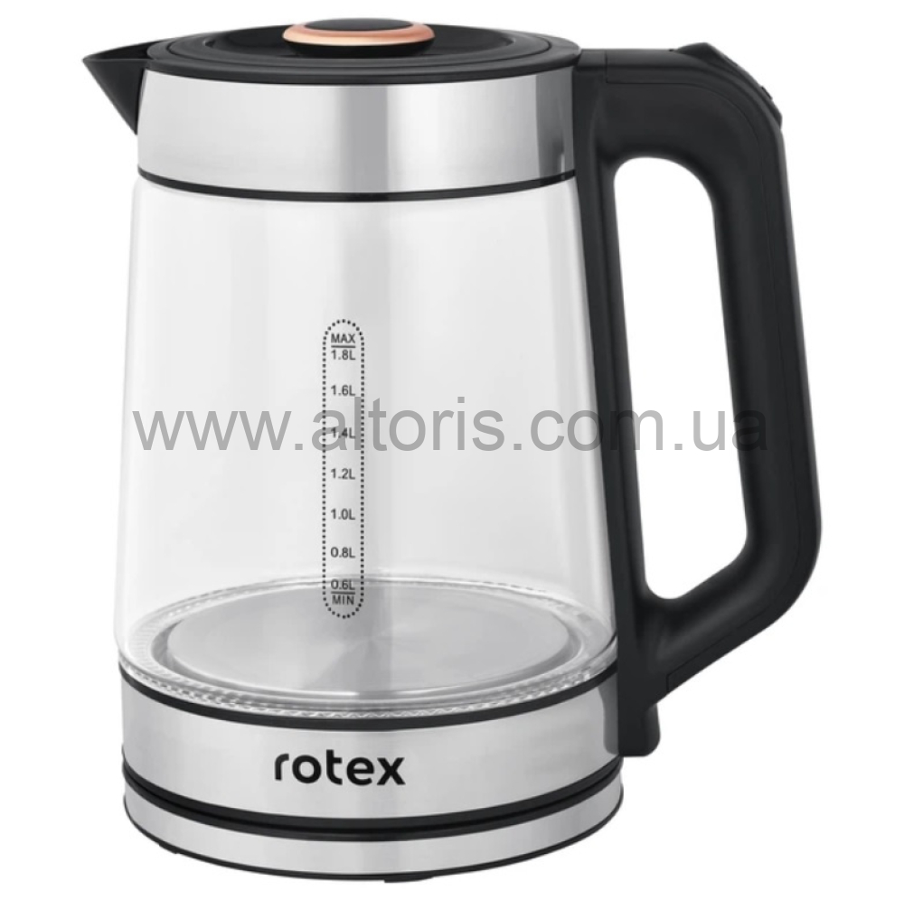 Электрочайник ROTEX - 1,8л стекло  RKT92-SGS