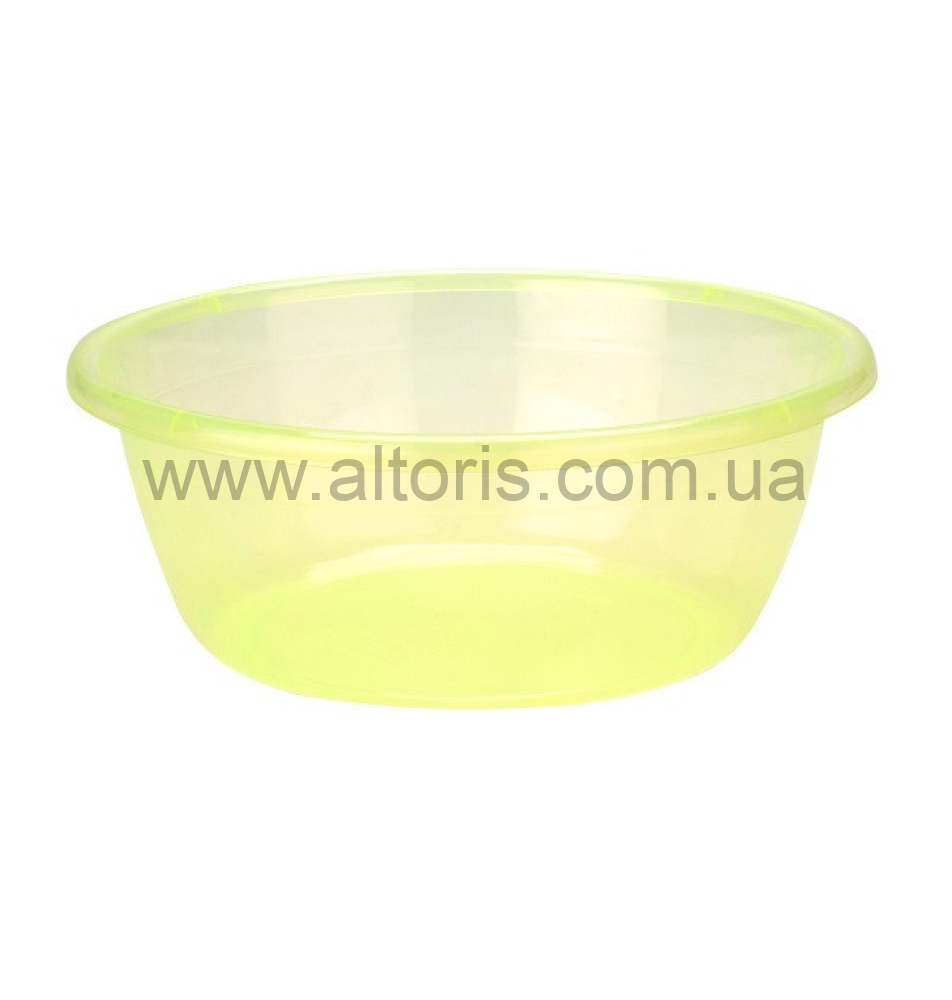 миска пластмассовая прозрачная R-Plastic - 7 л Микс