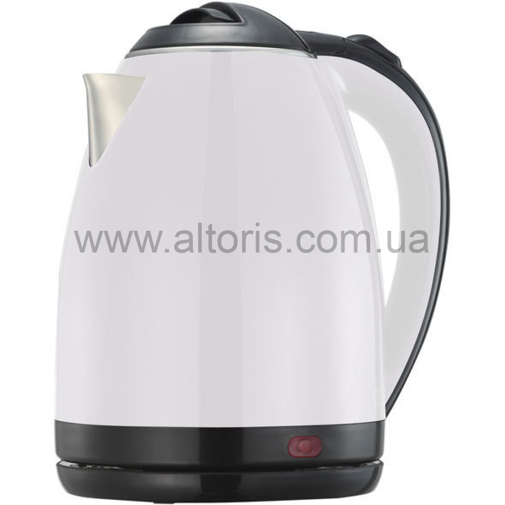 электрочайник Delfa - 1.8л\1500Вт\ DK 3530 X white\диск\белый