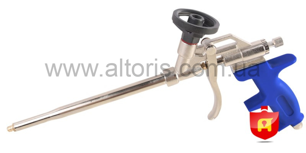 пистолет для монтажной пены Kubis - 335 мм FoamPro, тефлон адаптер, редукционный регулятор 04-05-0434