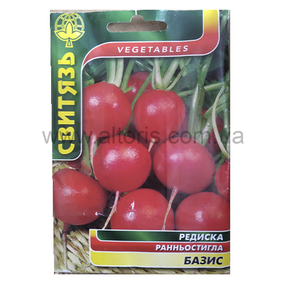 семена Редис - Базис, 20г Свитязь