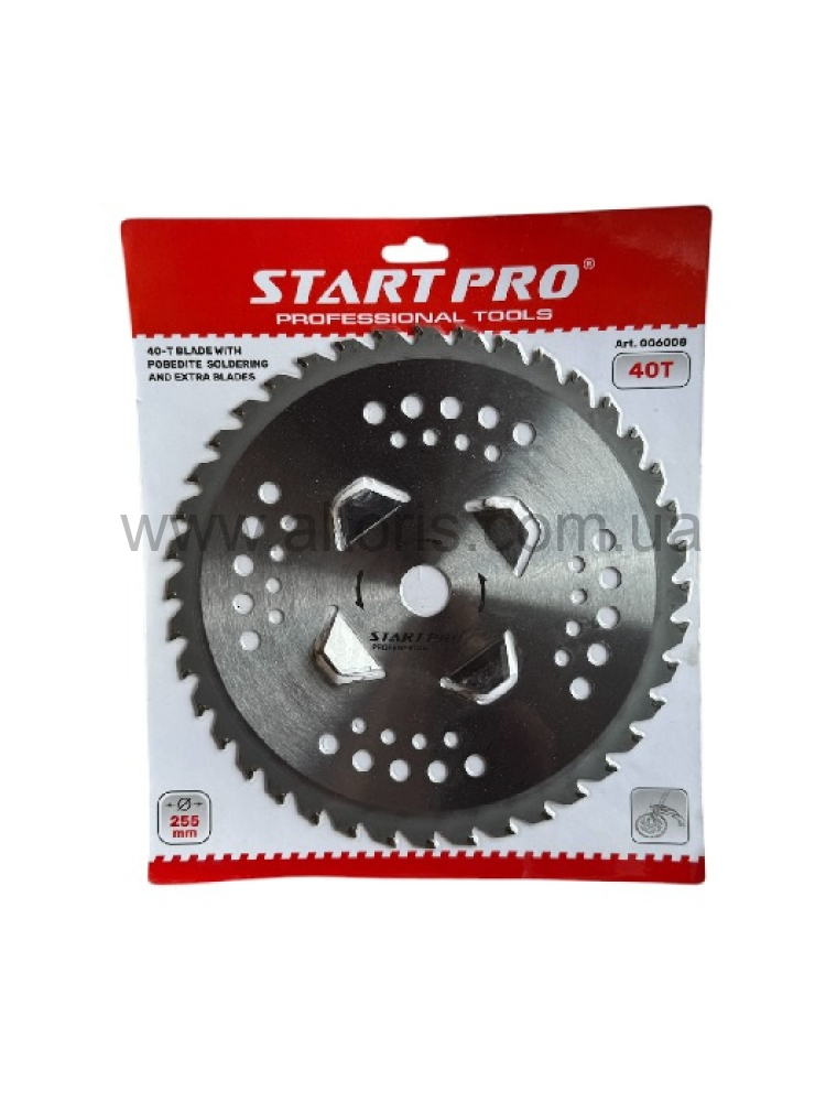 нож для триммера START PRO - 40 Т победит + доп лезвия Премиум