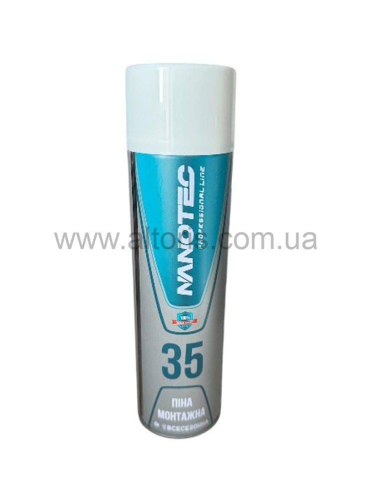 пена монтажная NanoTec - 500 мл 35 л ручная