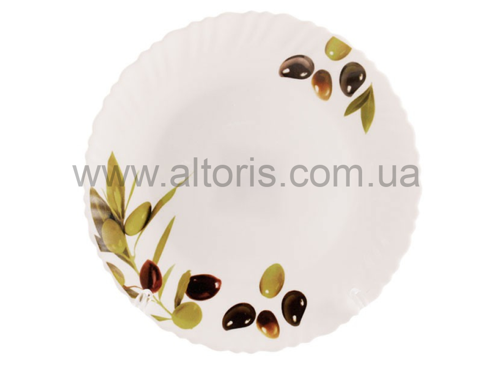 тарелка мелкая стеклокерамика Lumines - №7,5 Оливки O30075CE