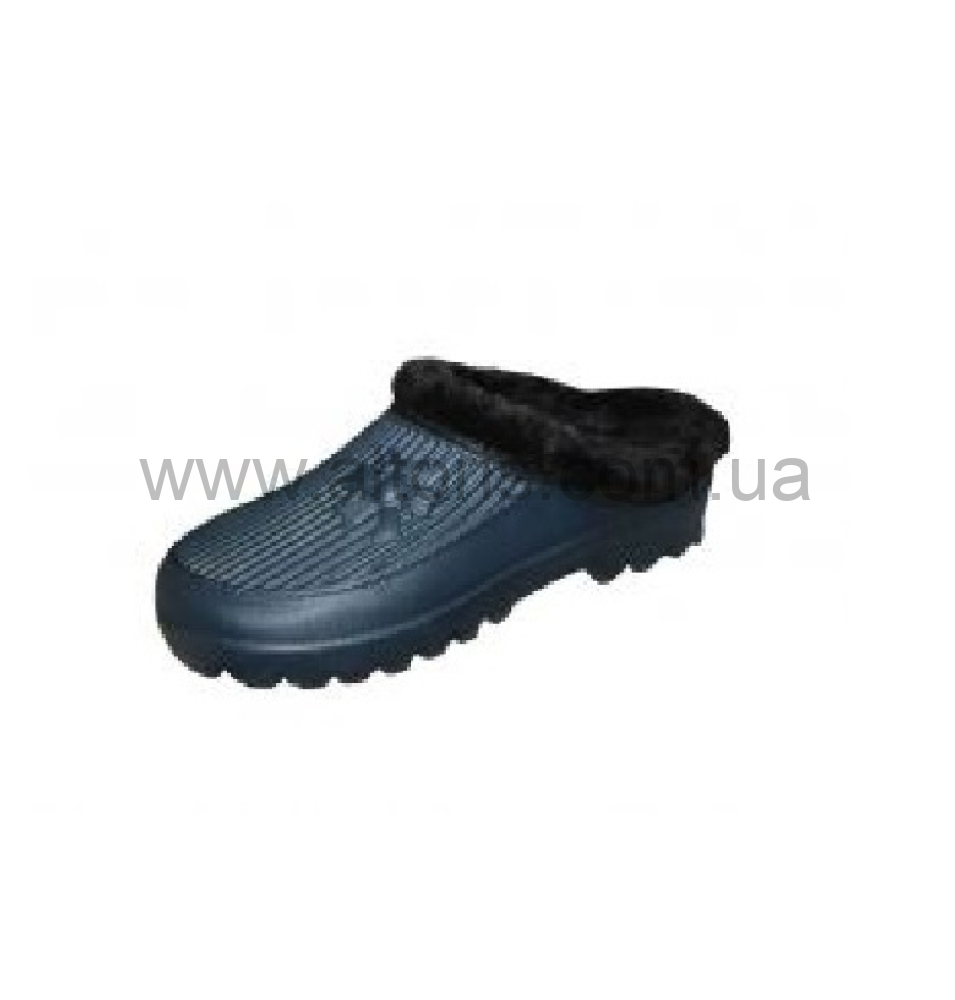 сабо женские - А-11 р.36-41 (6 пар) теплые черные