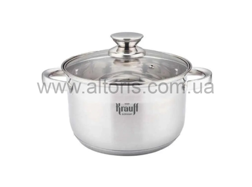 кастрюля  Krauff нерж.сталь - 2,4л ,18см. Артикул: 26-238-100
