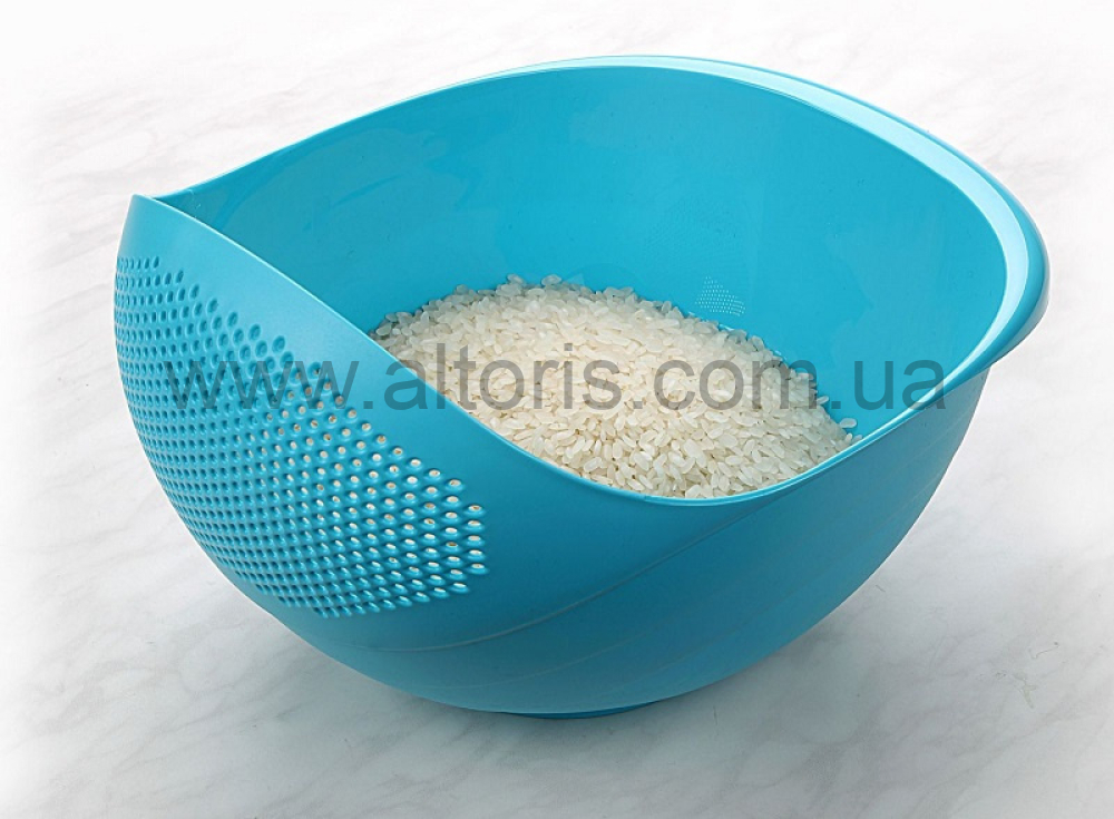 миска пластмассовая UCSAN - 4л друшляк 29,5 X 23,3 X 17,2см