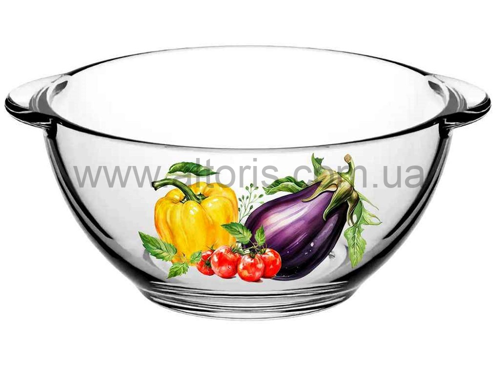 бульонница стекло - 500 мл БАКЛАЖАН З ПЕРЕЦЕМ 942589