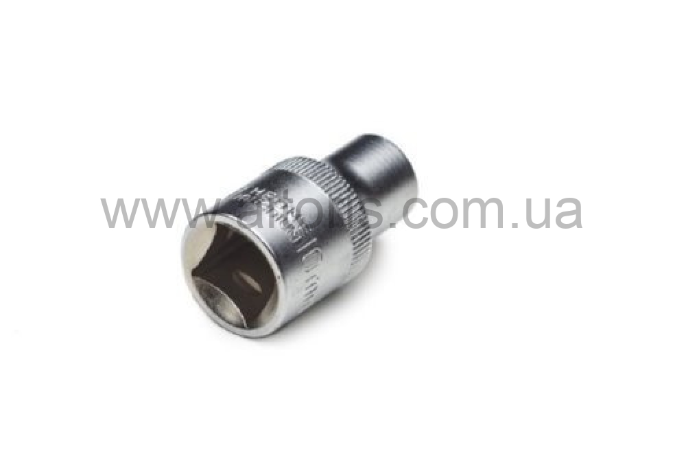 Головка торцевая СИЛА, CrV - 10mm, 6-гранная, стандарт