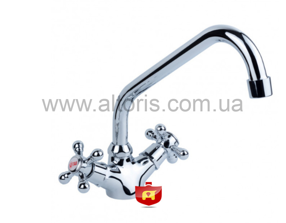 смесит.для кухни Tau - VD 1\2 для кухни на гайке арт.VD-4B161C