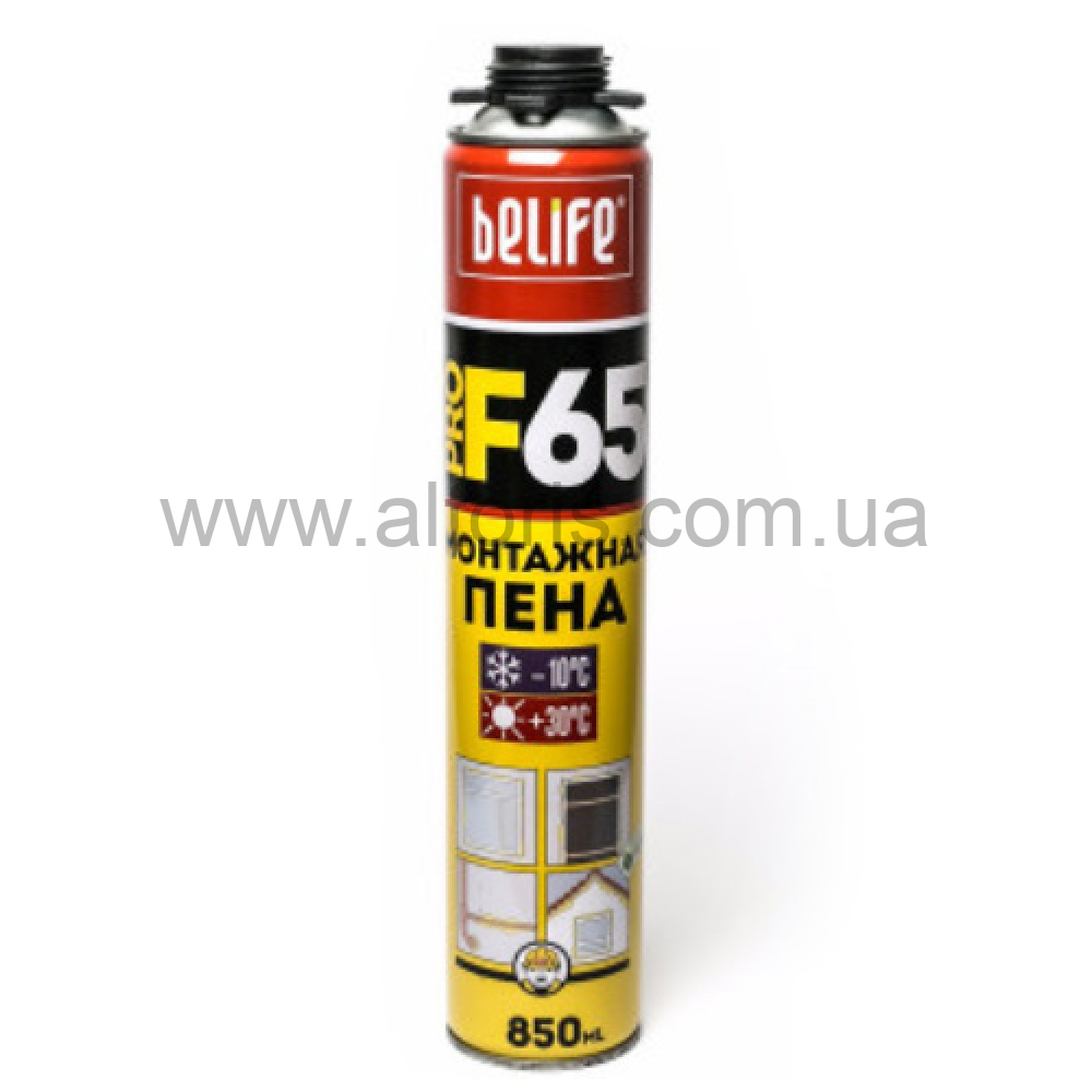 пена монтажная  BeLife  - проф 850мл F65