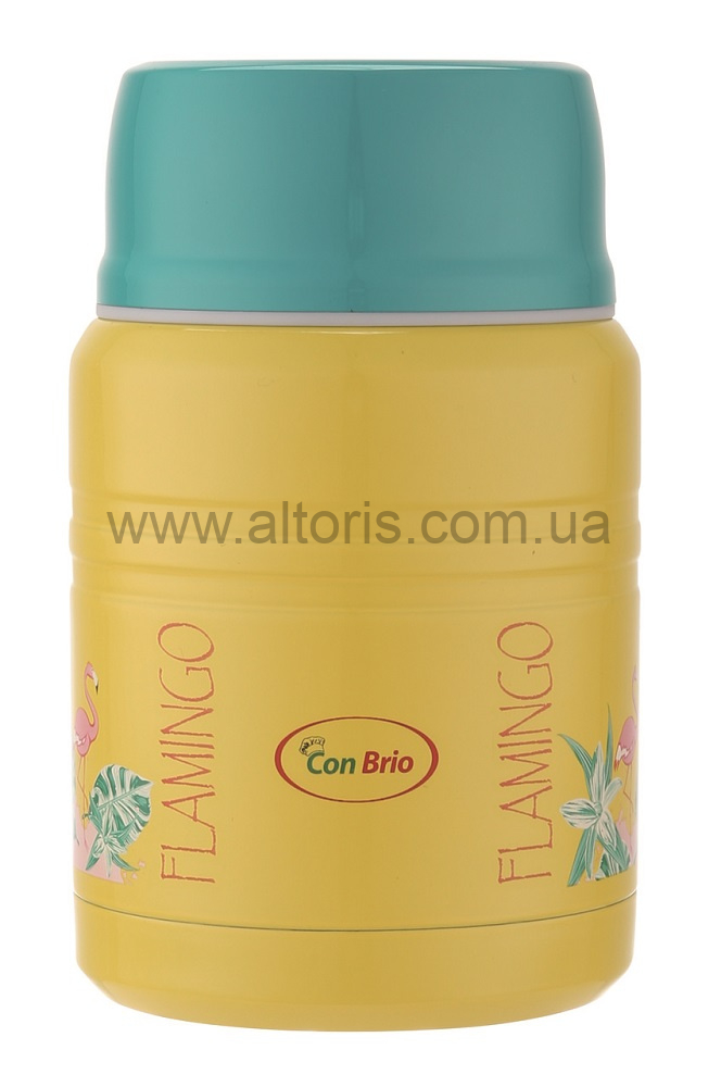термос Con Brio - CB-371, 0,5 л, пищевой + ложка в комплекте
