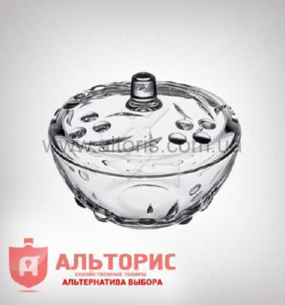 сахарница стеклянная Pasabahce - 140мм Perla 97236