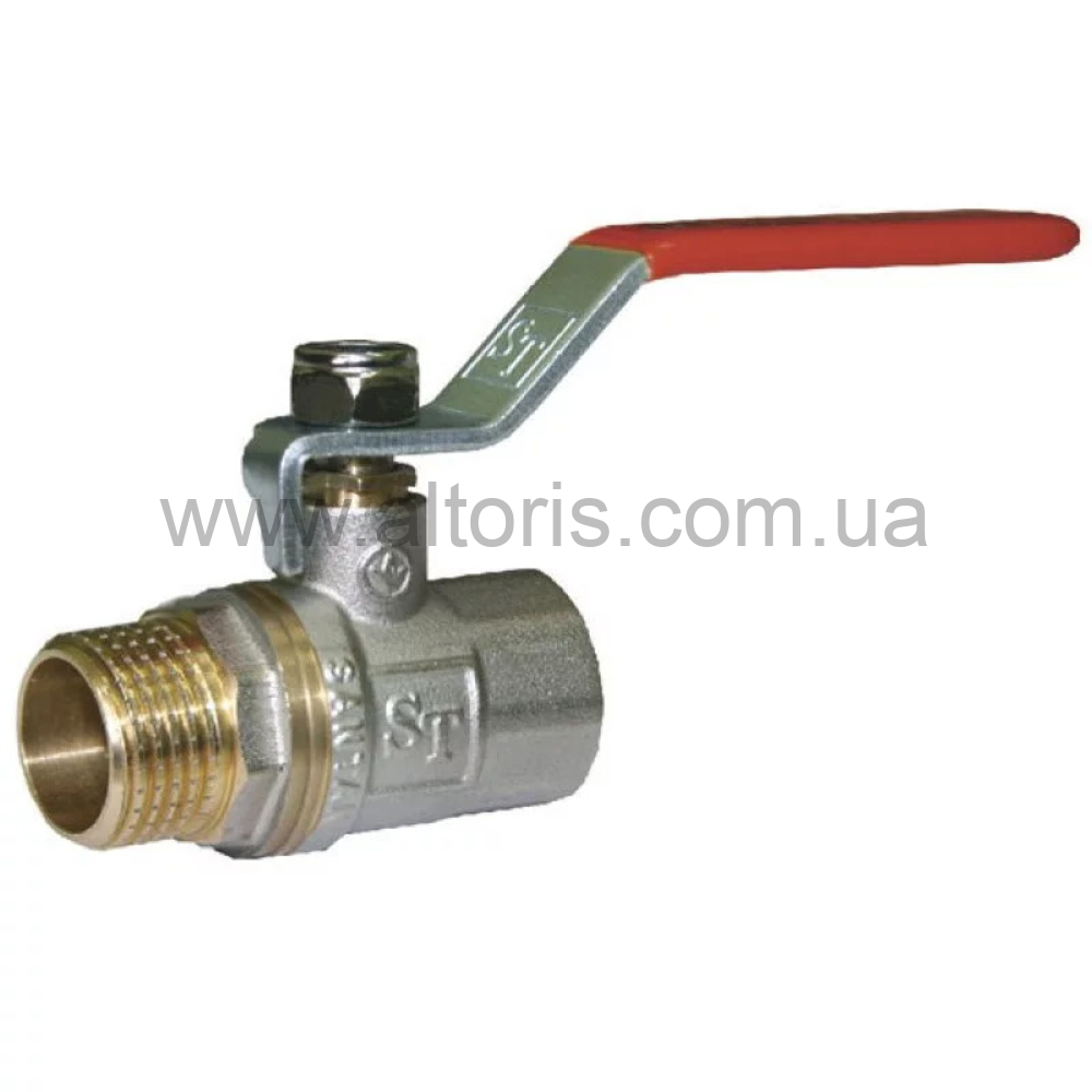 кран шар. полнопроходной вода - 1/2'' нв кр 605 SANTAN