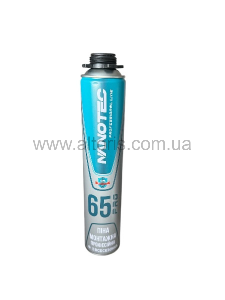 пена монтажная NanoTec - 860 мл 65 л проф