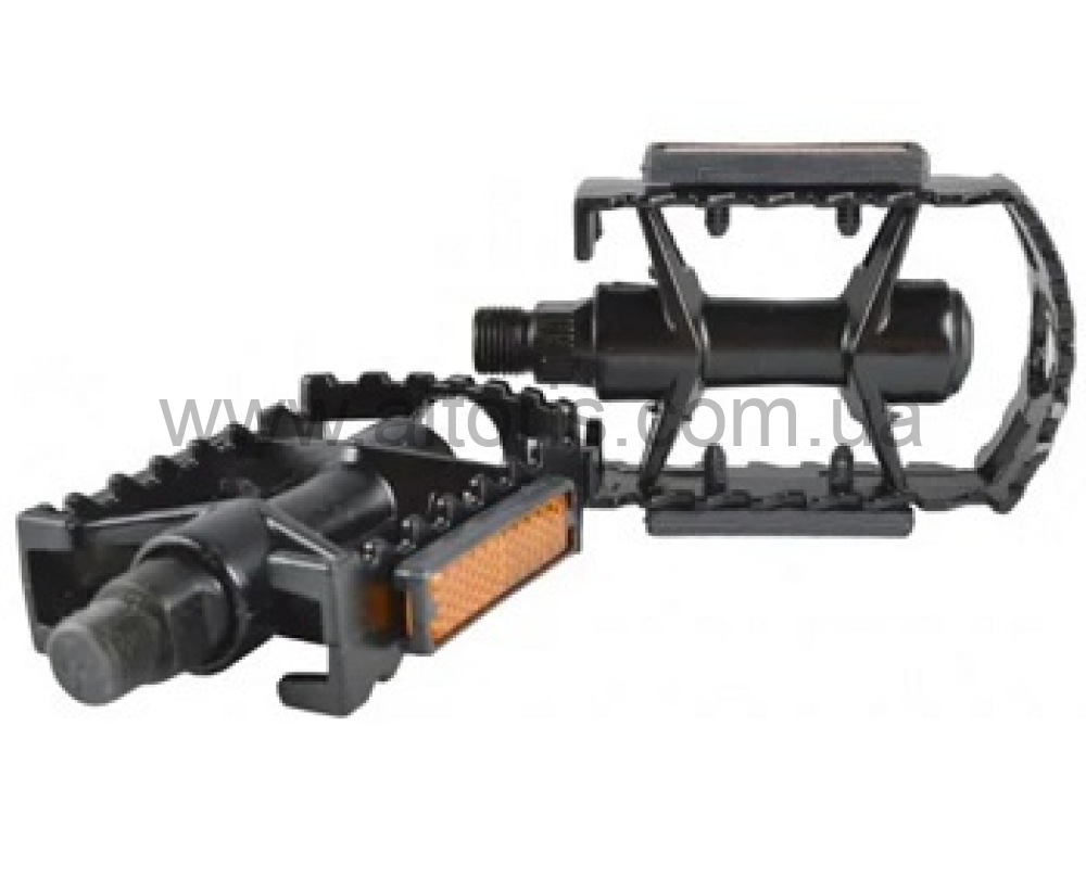 педали для велосипеда /О/ - алюм. крашеные