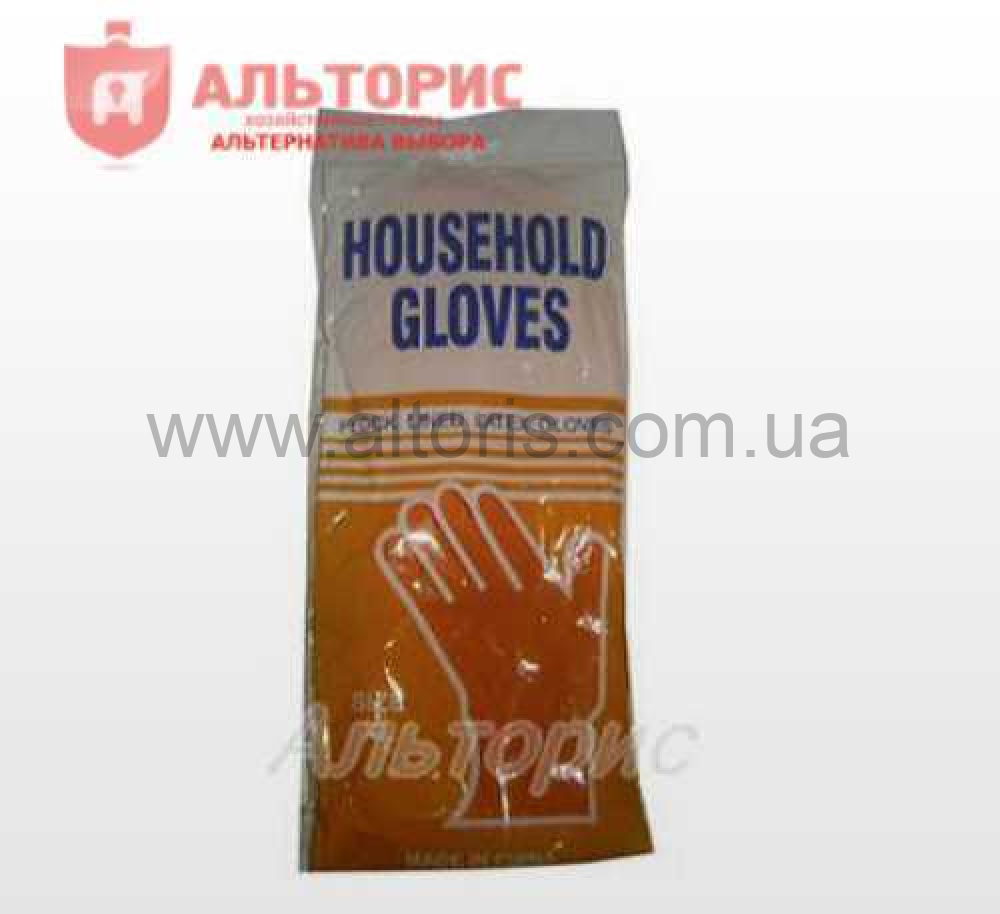 Перчатки резиновые - хозяйственные