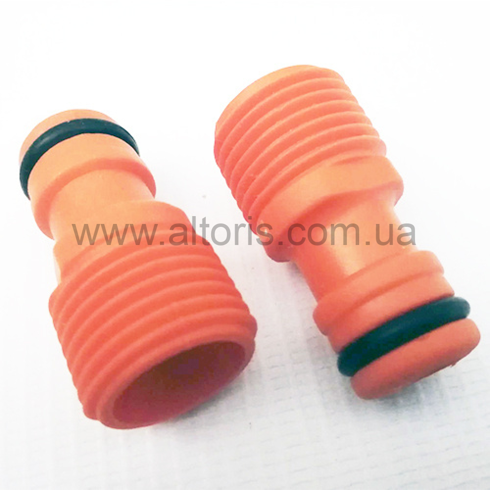 переходник  к поливочному шлангу SLD - адаптер 1/2"  НР быстросъем  №107