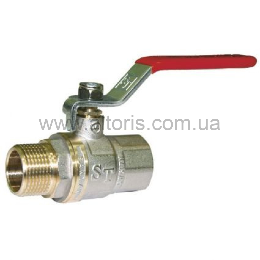 кран шар. полнопроходной вода - 1/2'' зв чр 605 SANTAN PREMIUM
