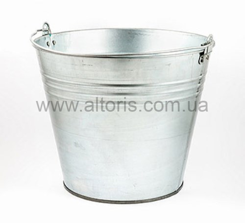 ведро оцинкованное  двухшовное - 15л.