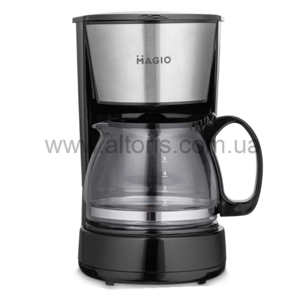 кофеварка MAGIO  - MG-964 капельная, 650 Вт/0,6 л/пластик/стекло
